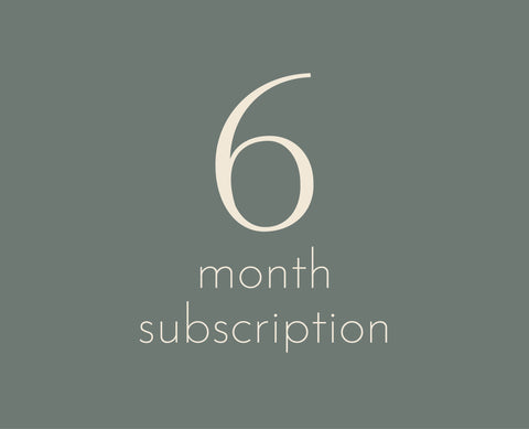 6 Month Subscription